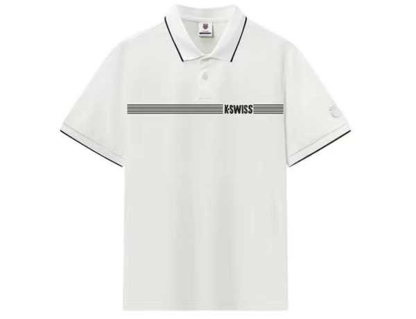 Ao K-Swiss With Logo Polo 'White' 108278-101