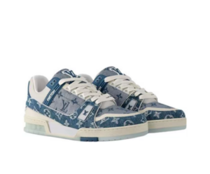 Giay Louis Vuitton Trainer Sneaker 'Blue' 1ADHIT