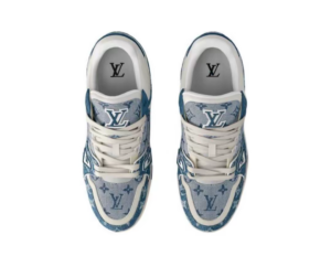 Giay Louis Vuitton Trainer Sneaker 'Blue' 1ADHIT