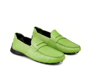 Giay Tods Loafers in Leather 'Green' Y5U86K0HL90BR0V200