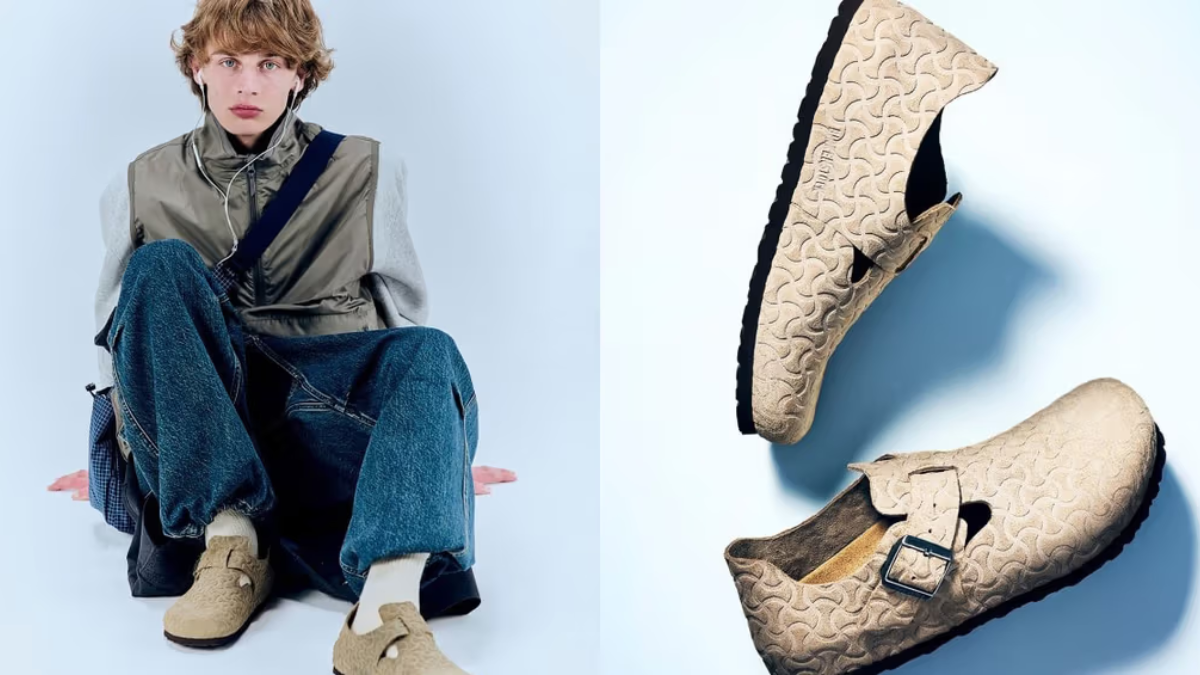 BEAMS va Birkenstock London cung tao nen con sot mua thu 2024
