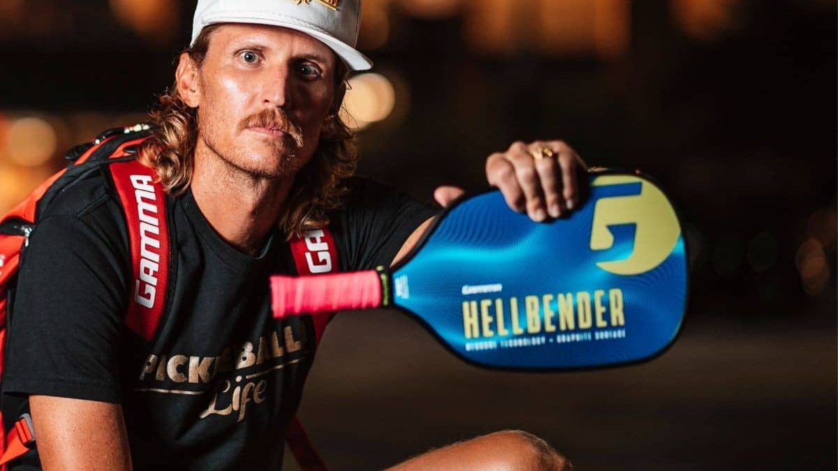 Review chi tiết vợt pickleball Gamma Hellbender Hinh anh 2: Review chi tiet vot pickleball Gamma Hellbender