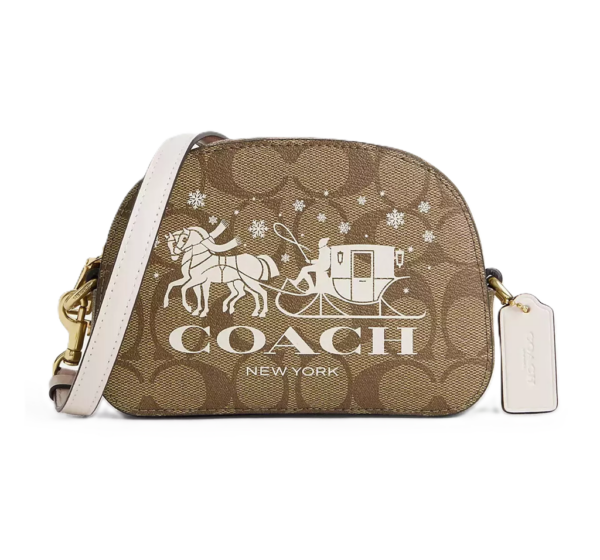 Tui Coach Mini Serena Satchel 'Horse Sleigh' CN708-IMDJ8