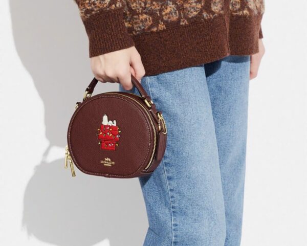 Tui Coach Snoopy Lights Motif 'Brown' CE844-IMMZI