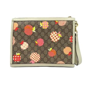 Tui Gucci Heart Apple Pattern Zipper 'Brown' 664113-22KFG-9799