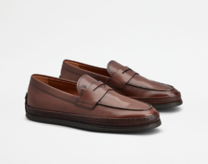 Giay Tods Loafers In Leather 'Brown' XXM07L0FQ80NF5S607