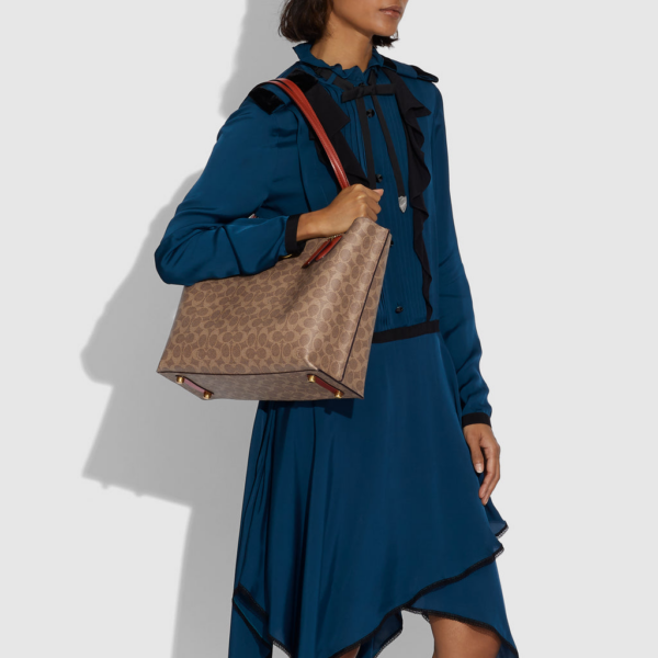 Tui Coach Willow Tote 'Brown' C0693