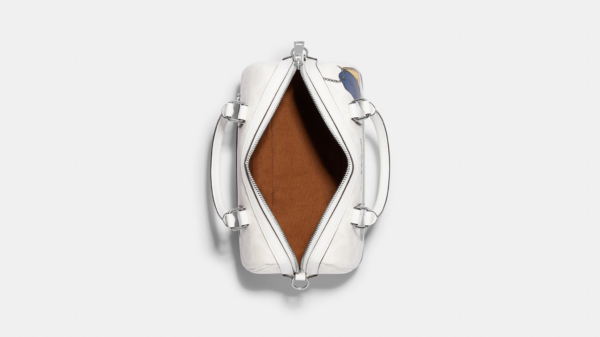 Tui Coach Rowan Satchel Signature 'White' CH168-SVVGH