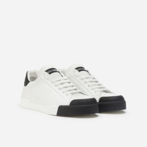 Giay Dolce & Gabbana Calfskin Nappa 'White Black' CS1802AW11389697