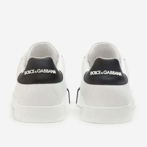 Giay Dolce & Gabbana Calfskin Nappa 'White Black' CS1802AW11389697
