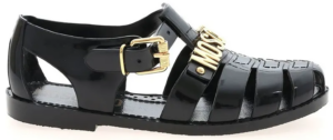 Dep Sandal Moschino Jelly 'Black' MA16501G1GM20000
