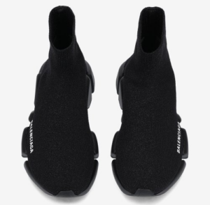 Giay Balenciaga Speed 2.0 'Shiny Black' 636833W2AF31000