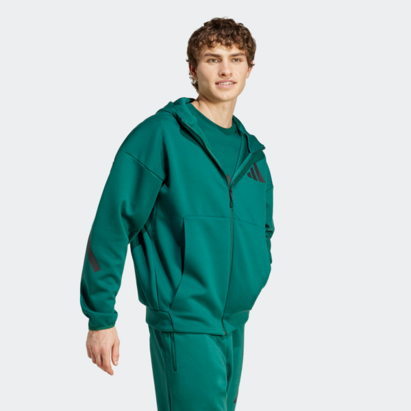 Ao Adidas Z.N.E. Full-Zip Hooded Track Jacket 'Green' JF6539