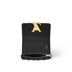 Vi Louis Vuitton Capucines Compact Maxi Wallet 'Black' M83666