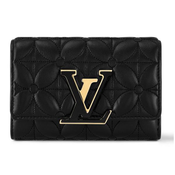 Vi Louis Vuitton Capucines Compact Maxi Wallet 'Black' M83666