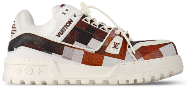 Giay Louis Vuitton LV Trainer Maxi 'Marron' 1AD7TF