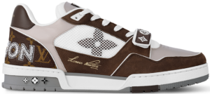 Giay Louis Vuitton LV Trainer 'Moka Brown' 1ACD7K