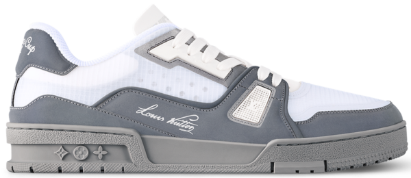 Giay Louis Vuitton LV Trainer 'Grey' 1AD6TZ