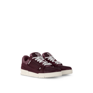 Giay Louis Vuitton LV Trainer Sneaker 'Bordeaux' 1AD9WL