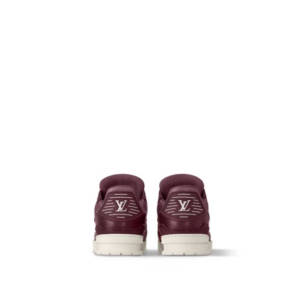Giay Louis Vuitton LV Trainer Sneaker 'Bordeaux' 1AD9WL
