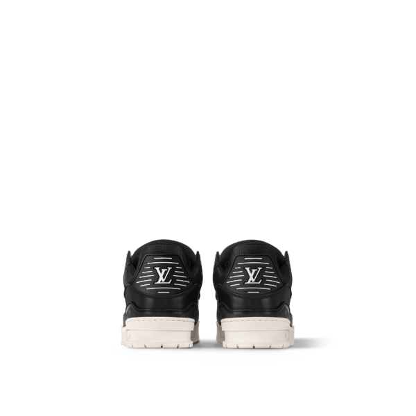 Giay Louis Vuitton LV Trainer Sneaker 'Black' 1AD9W2