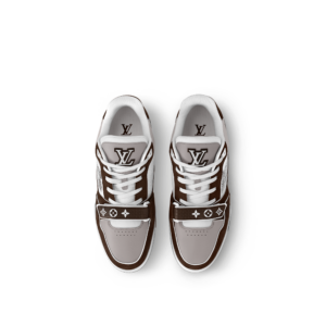 Giay Louis Vuitton LV Trainer 'Moka Brown' 1ACD7K