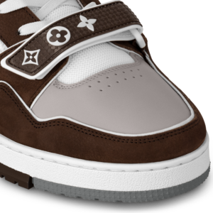 Giay Louis Vuitton LV Trainer 'Moka Brown' 1ACD7K