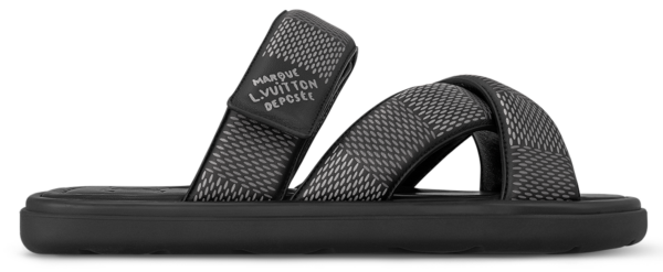 Dep Louis Vuitton LV Venice Mule 'Black' 1ACRJ1