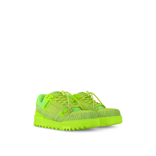 Giay Louis Vuitton LV Trainer Maxi LV x Park Seo-Bo 'Lemon' 1AD9VN