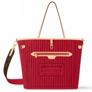 Tui Louis Vuitton Neverfull Bandouliere 'Red' M12096