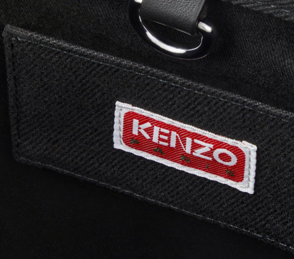 Tui Kenzo Small Utility Canvas Tote 'Black' FE58SA910F35-99
