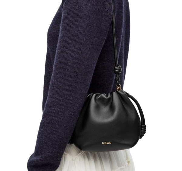 Tui Loewe Mini Flamenco Purse Bag 'Black' A914CBPX03-1100