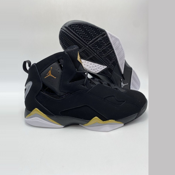 Giay Nike Air Jordan True Flight 'Black Gold' 342964-072