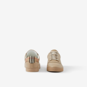 Giay Burberry Leather Check Cotton 'Archive Beige' 80655321