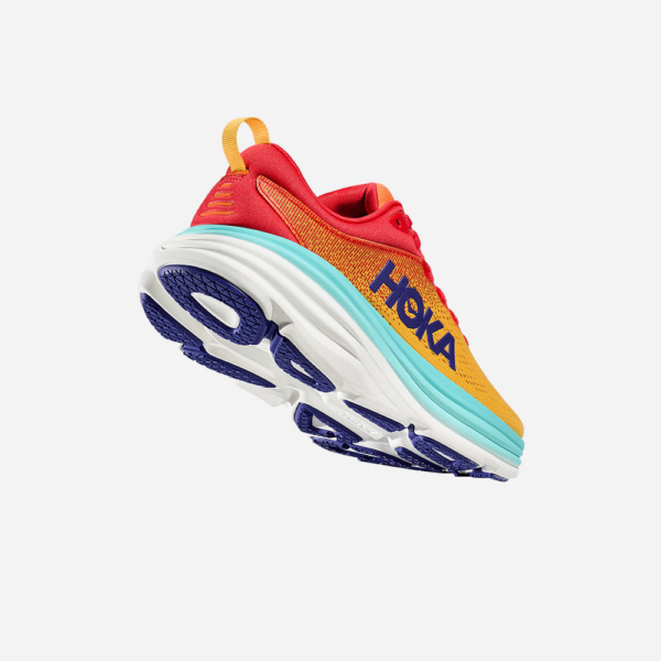 Giay Hoka Bondi 8 Wide Running 'Orange' 1127953-CRSCL