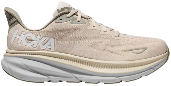 Giay Hoka Clifton 9 Wide 'Beige' 1132210-OKB