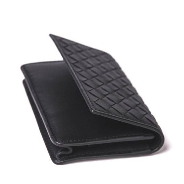 Tui Bottega Veneta Flap Card Wallet'Black' 529121-V4651-1000