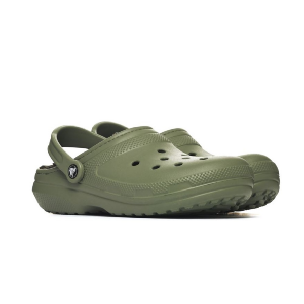 Dep Crocs Classic Lined Clog 'Moss' 203591-3WP