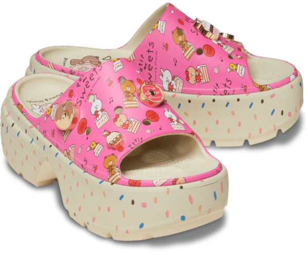Dep Crocs Stomp Slide x Line Friends 'Petit Sweets' 209828-2Y2