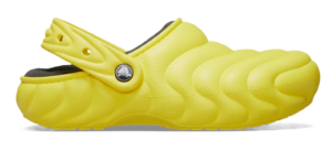 Dep Crocs Classic Lined Overpuff Clog 'Cyber Yellow' 210059-77J
