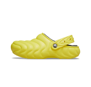 Dep Crocs Classic Lined Overpuff Clog 'Cyber Yellow' 210059-77J