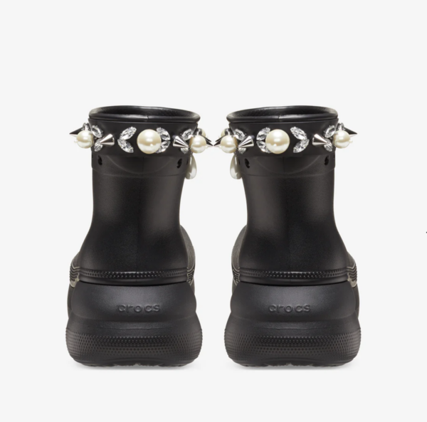 Dep Crocs Crush Boot x Simone Rocha 'Black' 210143-001