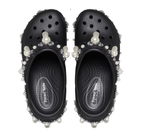 Dep Crocs Siren Heel x Simone Rocha Clog 'Black' 210646-001