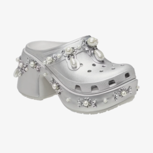 Dep Crocs Siren x Simone Rocha Clog 'Metallic Silver' 210646-041