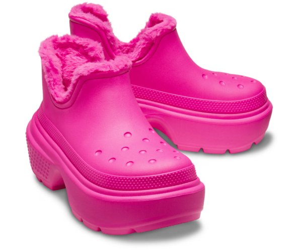 Dep Crocs Stomp Shorty Boot 'Pink Crush' 210673-6TW