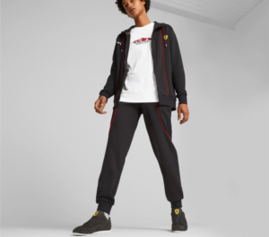 Giay Puma Speedcat x Scuderia Ferrari 'Black White' 307822-01