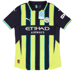 Ao Puma Manchester City 24/25 Authentic Away 'Black Yellow' 778614-02