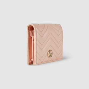 Vi Gucci GG Marmont Card Case 'Pink' 466492-DTDHD-6705