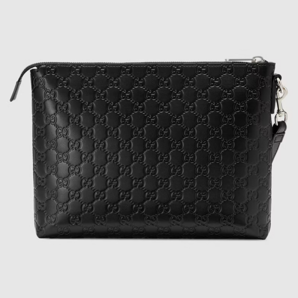 Tui Gucci Nam Gucci Signature Bag 'Black' 473881-DMT1N-1000