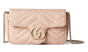 Tui Gucci GG Marmont Super Mini Bag 'Pink' 476433-DTDHD-6705